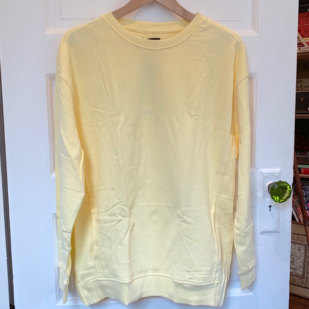 Butter Yellow Sweatshirt